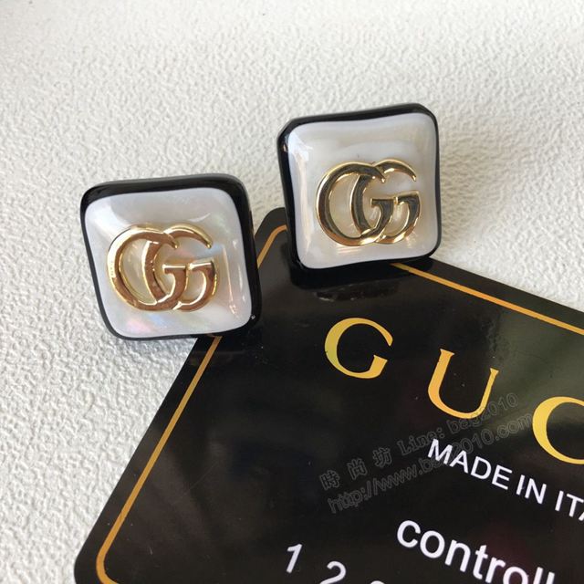 GUCCi飾品 古馳耳飾 Gucci經典方格耳釘  zgbq1121
